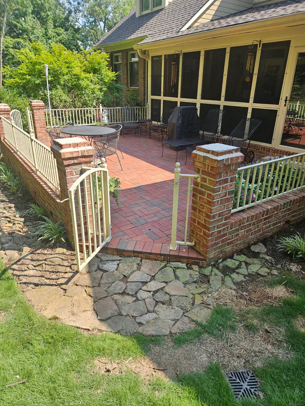 Gallery photos for Revitalize Your Brick Patio with Expert Cleaning: Image #1