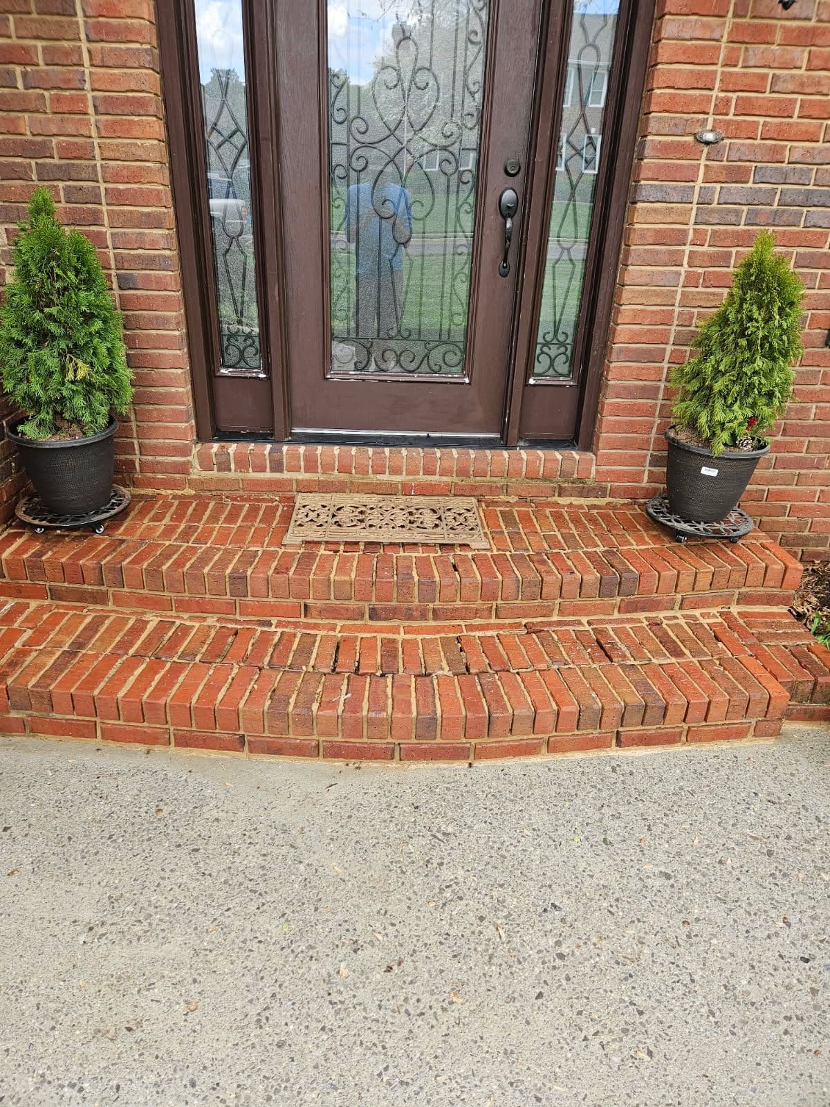 Gallery photos for Revitalize Your Brick Steps with Expert Cleaning: Image #1